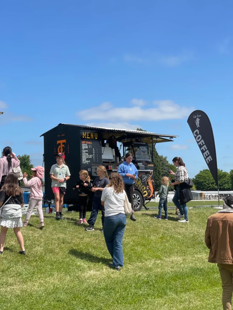 Café Tango at a festival